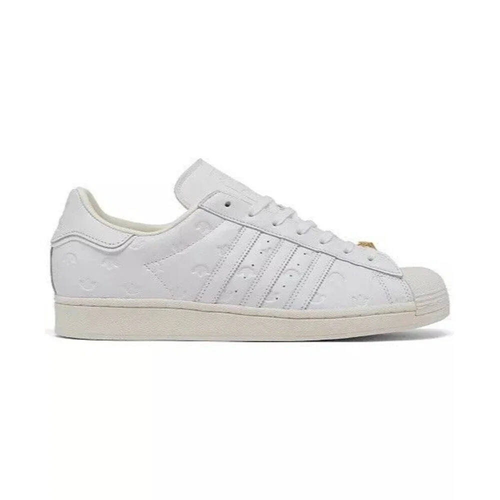 Adidas New Men's Size 11 Originals Superstar White Gold Shoes Sneakers‎ GY0025